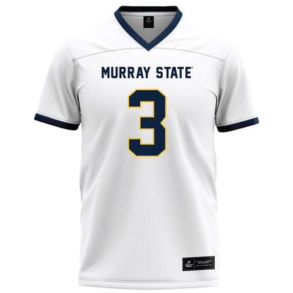 Murray State - NCAA Football : baxter wright - White Football Jersey-0