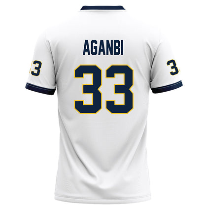 Murray State - NCAA Football : Daniel Aganbi - White Football Jersey-1