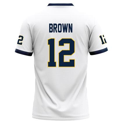 Murray State - NCAA Football : Ty Brown - White Football Jersey-1