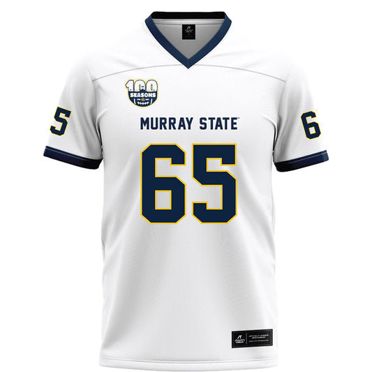 Murray State - NCAA Football : Daz Galloway - White Football Jersey-0