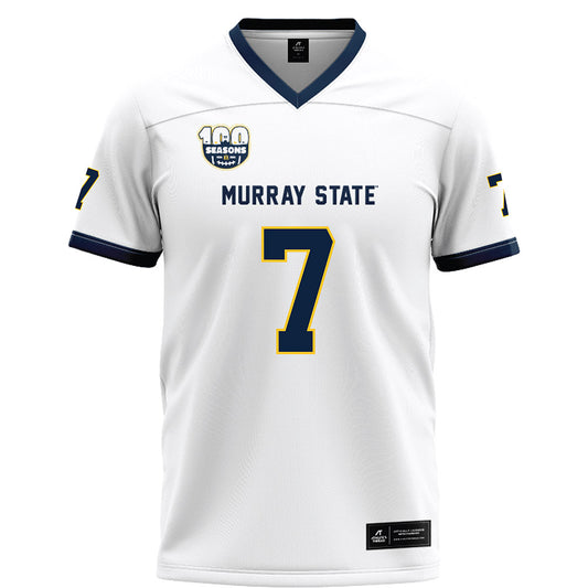 Murray State - NCAA Football : Ryan McCall - White Football Jersey-0