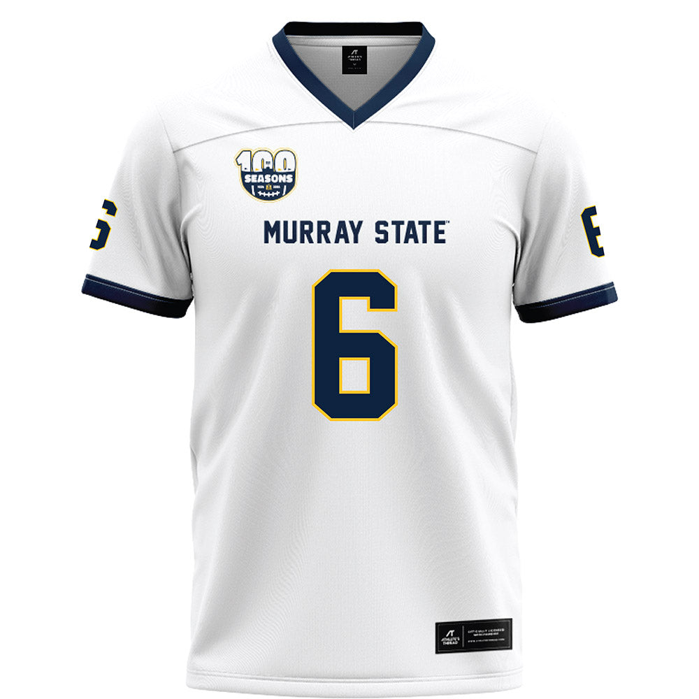 Murray State - NCAA Football : Dimitri Howard - White Football Jersey-0