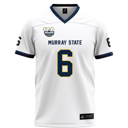 Murray State - NCAA Football : Dimitri Howard - White Football Jersey-0