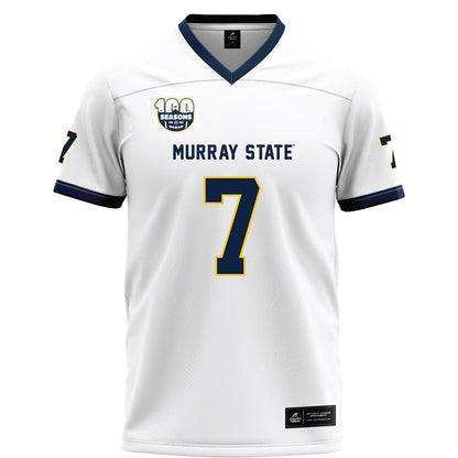 Murray State - NCAA Football : Ryan McCall - White Football Jersey-0