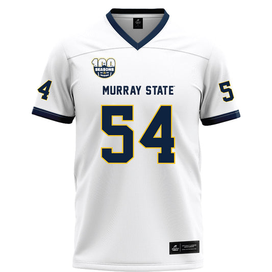 Murray State - NCAA Football : Triston Flounoy - White Football Jersey-0