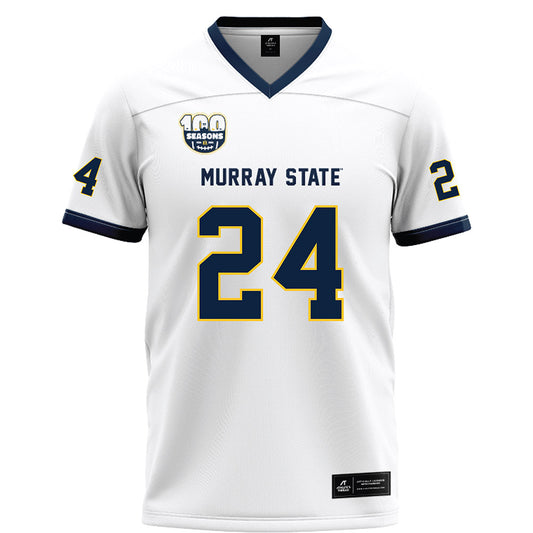Murray State - NCAA Football : Steven Jones - White Football Jersey-0