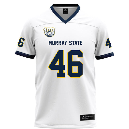 Murray State - NCAA Football : Cohen Campbell - White Football Jersey-0