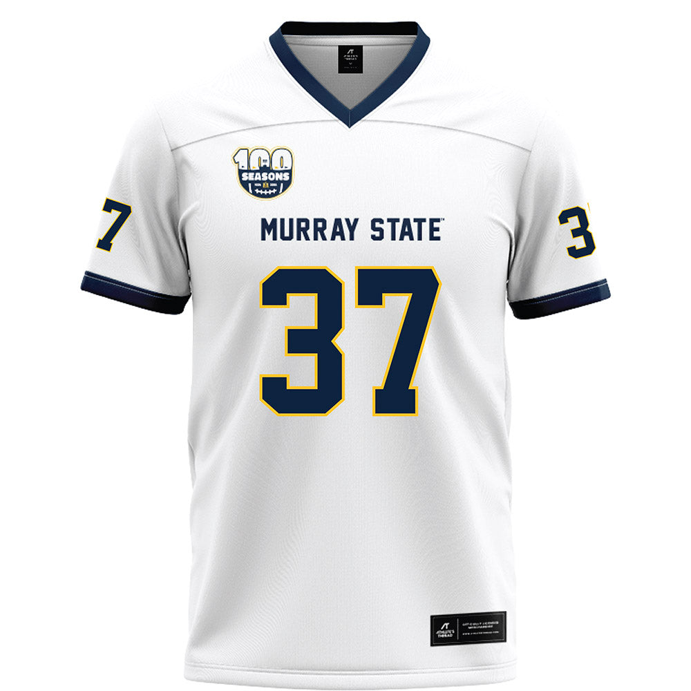 Murray State - NCAA Football : Blake Jones - White Football Jersey-0