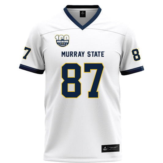 Murray State - NCAA Football : Liam McCormack - White Football Jersey-0