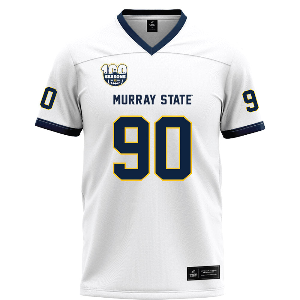 Murray State - NCAA Football : Cameron Daniels - White Football Jersey-0