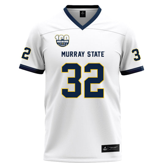 Murray State - NCAA Football : Joshua Crawford - White Football Jersey-0