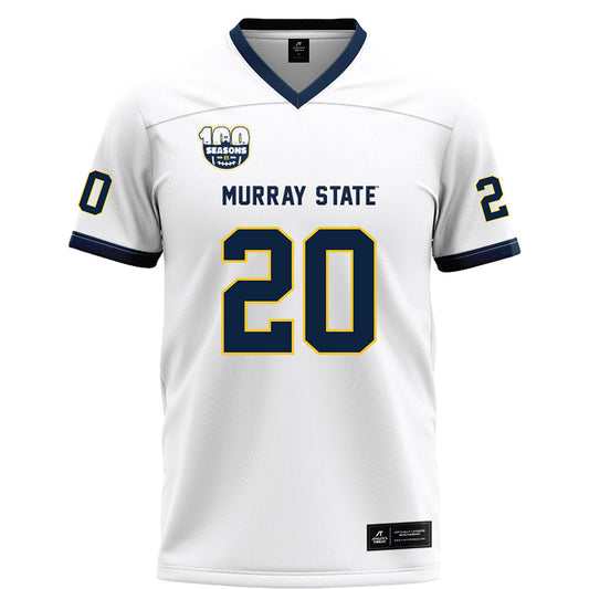 Murray State - NCAA Football : Cade Fields - White Football Jersey-0