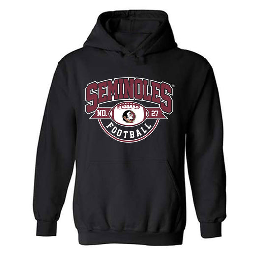 FSU - NCAA Football : Jordan Crutchfield - Sports Shersey Hooded Sweatshirt-0