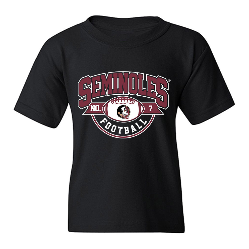 FSU - NCAA Football : Ashlynd Barker - Sports Shersey Youth T-Shirt-0