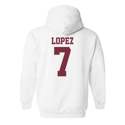 FSU - NCAA Football : Jasen Lopez - Sports Shersey Hooded Sweatshirt-1
