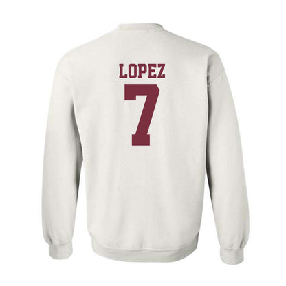 FSU - NCAA Football : Jasen Lopez - Sports Shersey Crewneck Sweatshirt-1