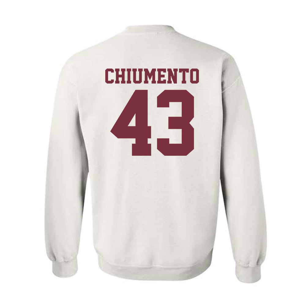 FSU - NCAA Football : Mac Chiumento - Sports Shersey Crewneck Sweatshirt-1