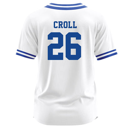 CNU - NCAA Baseball : Gus Croll - White Jersey-1