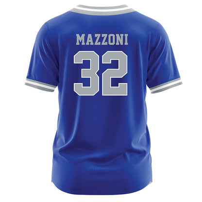 CNU - NCAA Baseball : Wayne Mazzoni - Blue Jersey-1