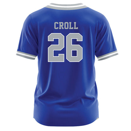 CNU - NCAA Baseball : Gus Croll - Blue Jersey-1