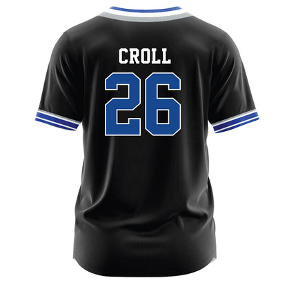 CNU - NCAA Baseball : Gus Croll - Black Jersey-1
