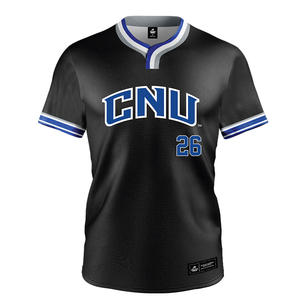 CNU - NCAA Baseball : Gus Croll - Black Jersey-0