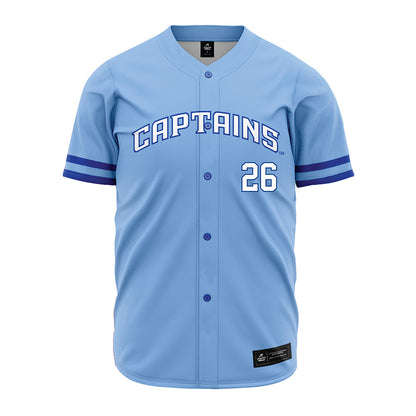 CNU - NCAA Baseball : Gus Croll - Light Blue Jersey-0