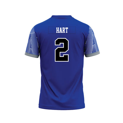  - NCAA Football : Colin Hart - Blue Football Jersey-1
