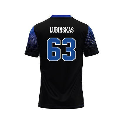 CNU - NCAA Football : Joe Lubinskas - Black Football Jersey-1