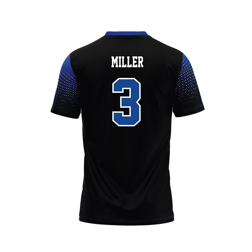 CNU - NCAA Football : Jayden Miller - Black Football Jersey-1