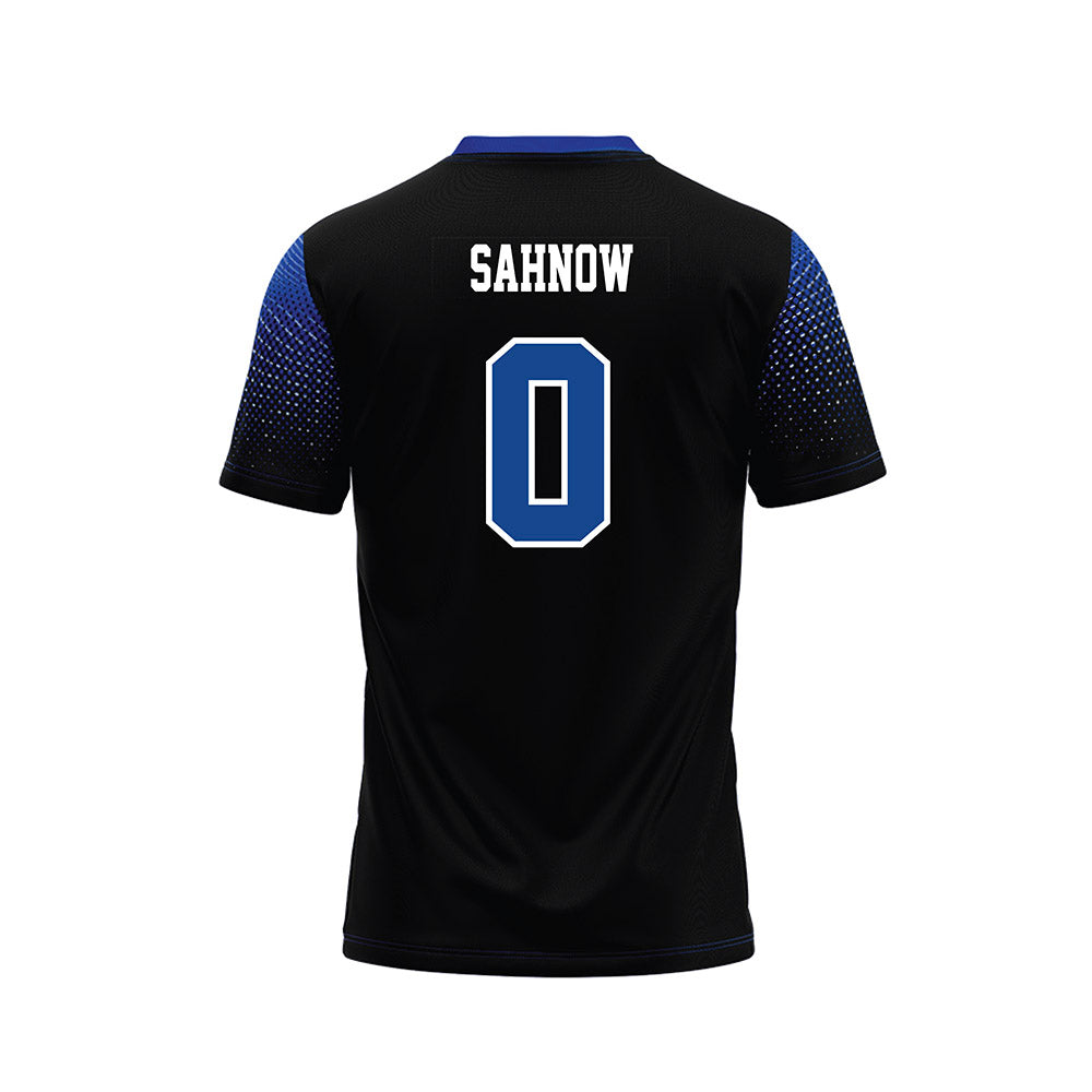  - NCAA Football : Beau Sahnow - Black Football Jersey-1