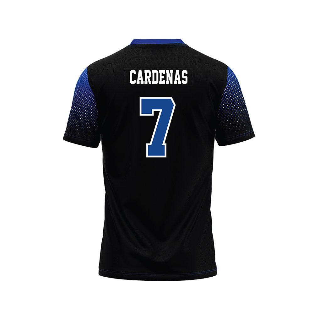 CNU - NCAA Football : Noah Cardenas - Black Football Jersey-1