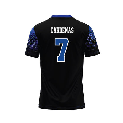 CNU - NCAA Football : Noah Cardenas - Black Football Jersey-1
