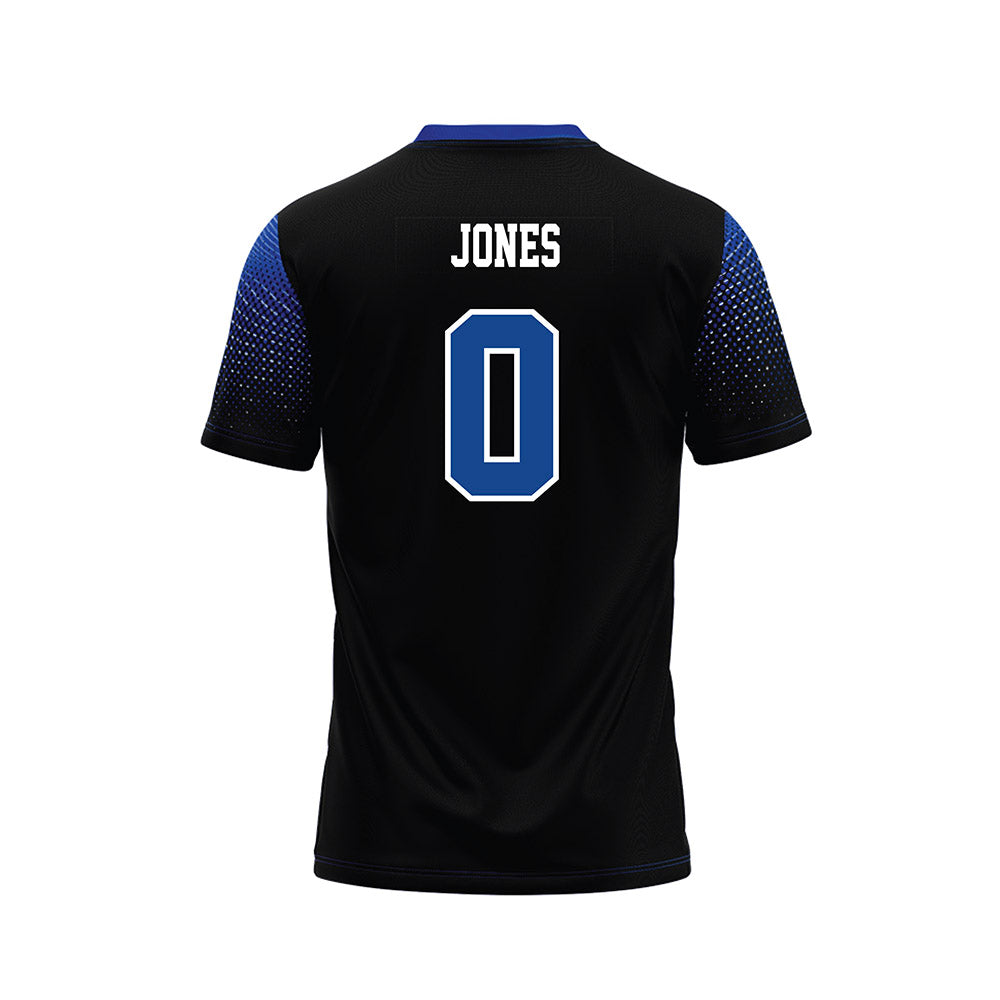 CNU - NCAA Football : Rico Jones - Black Football Jersey-1