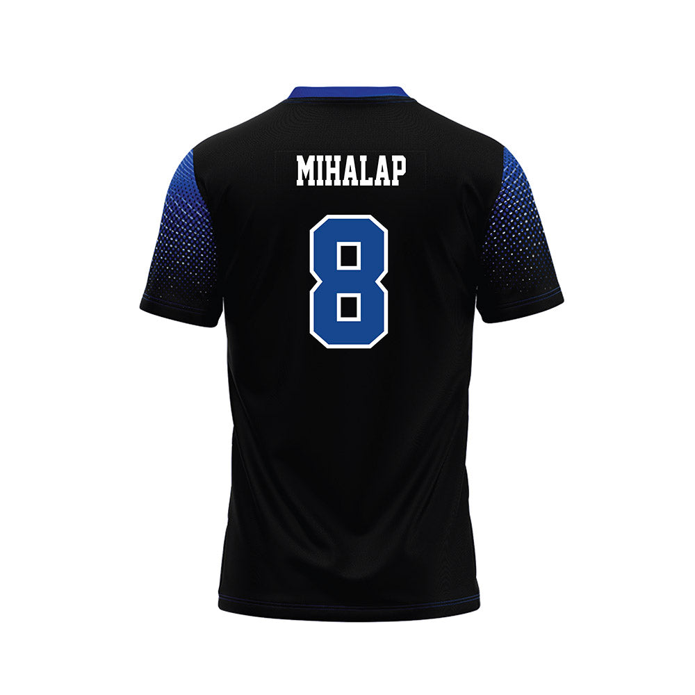 CNU - NCAA Football : Isaak Mihalap - Black Football Jersey-1