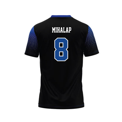 CNU - NCAA Football : Isaak Mihalap - Black Football Jersey-1