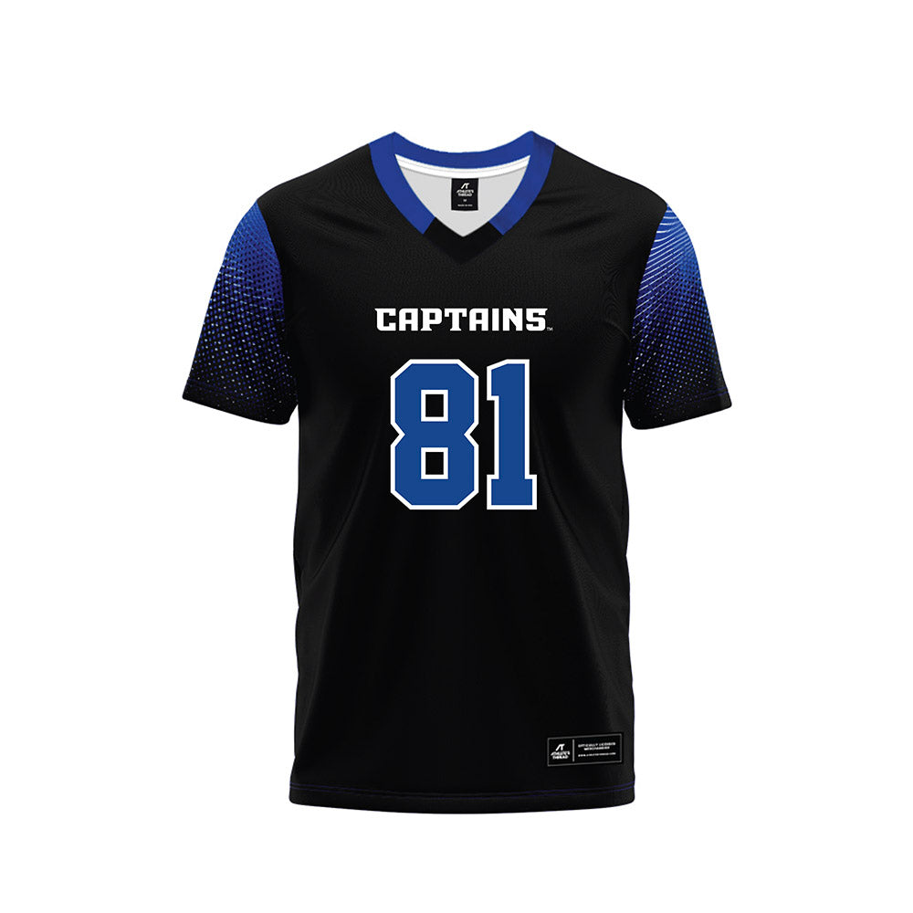 CNU - NCAA Football : Jordan Callahan - Black Football Jersey-0