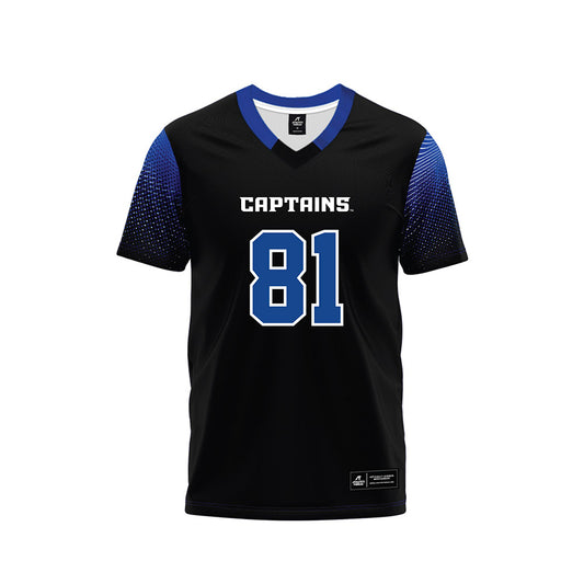 CNU - NCAA Football : Jordan Callahan - Black Football Jersey-0
