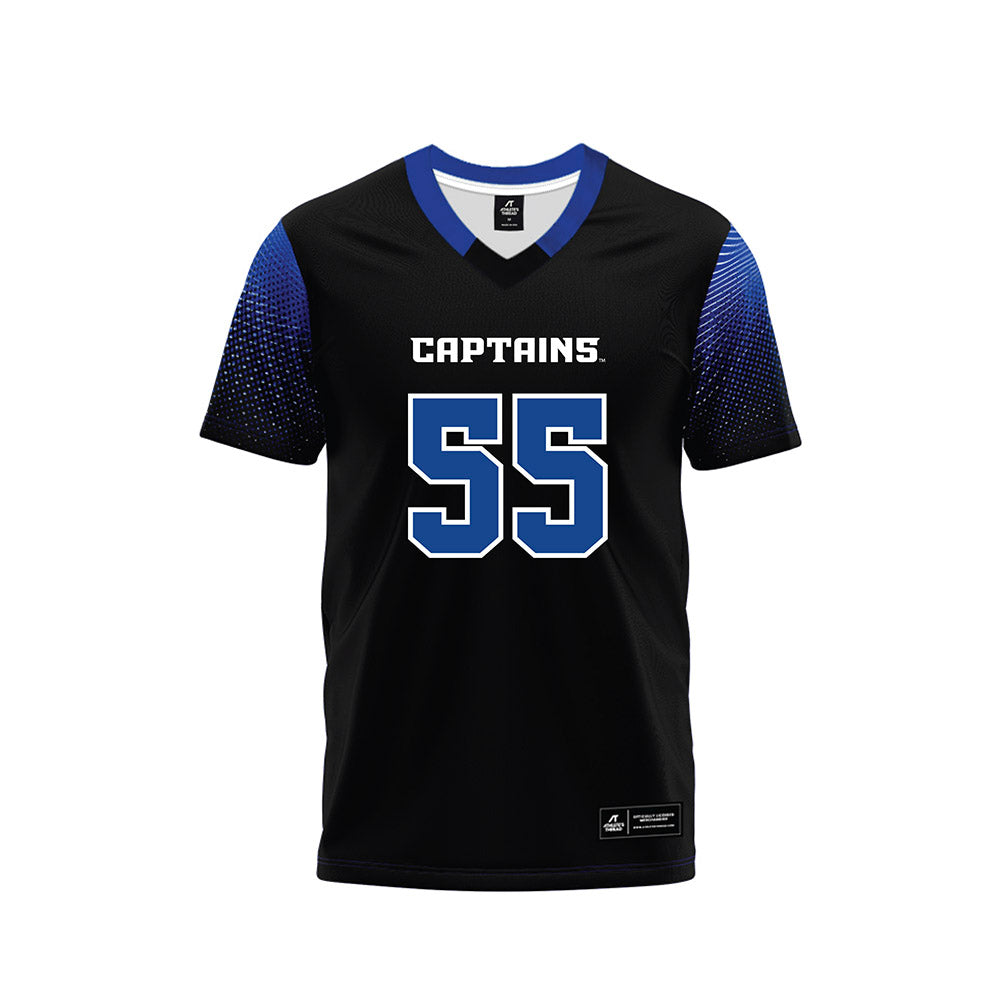 CNU - NCAA Football : Daniel McGrath - Black Football Jersey-0