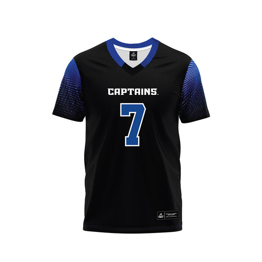 CNU - NCAA Football : Noah Cardenas - Black Football Jersey-0