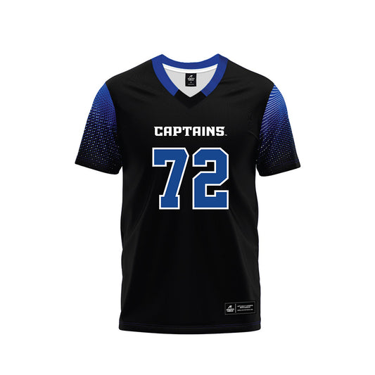 CNU - NCAA Football : Evan Nixon - Black Football Jersey-0