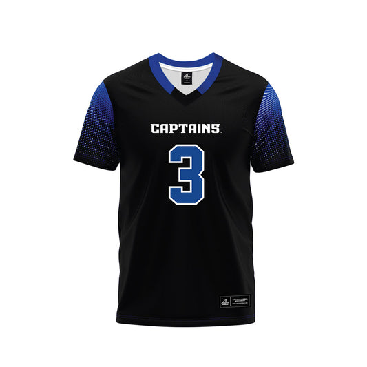 CNU - NCAA Football : Jayden Miller - Black Football Jersey-0