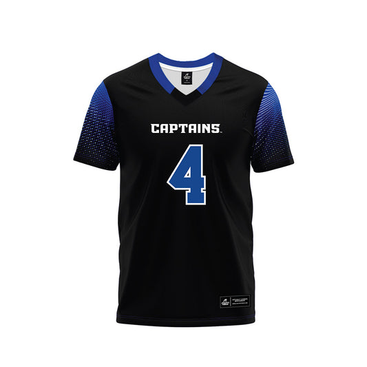 CNU - NCAA Football : Bryce Banning - Black Football Jersey-0