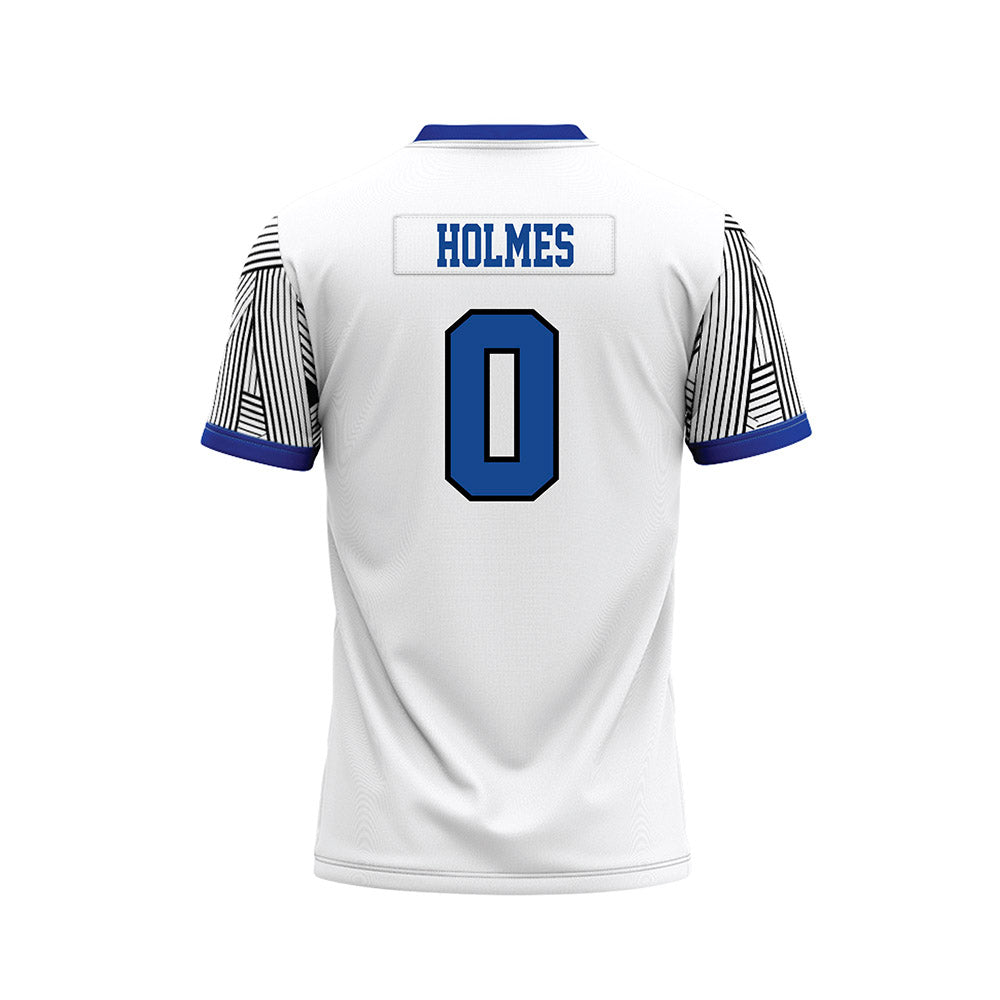 CNU - NCAA Football : Payton Holmes - White Football Jersey-1