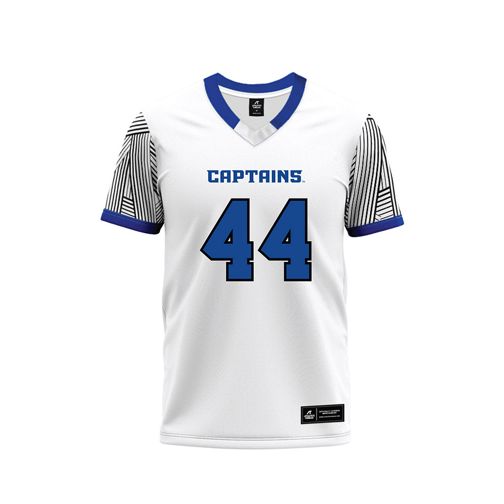 CNU - NCAA Football : Fred Cowell IV - White Football Jersey-0