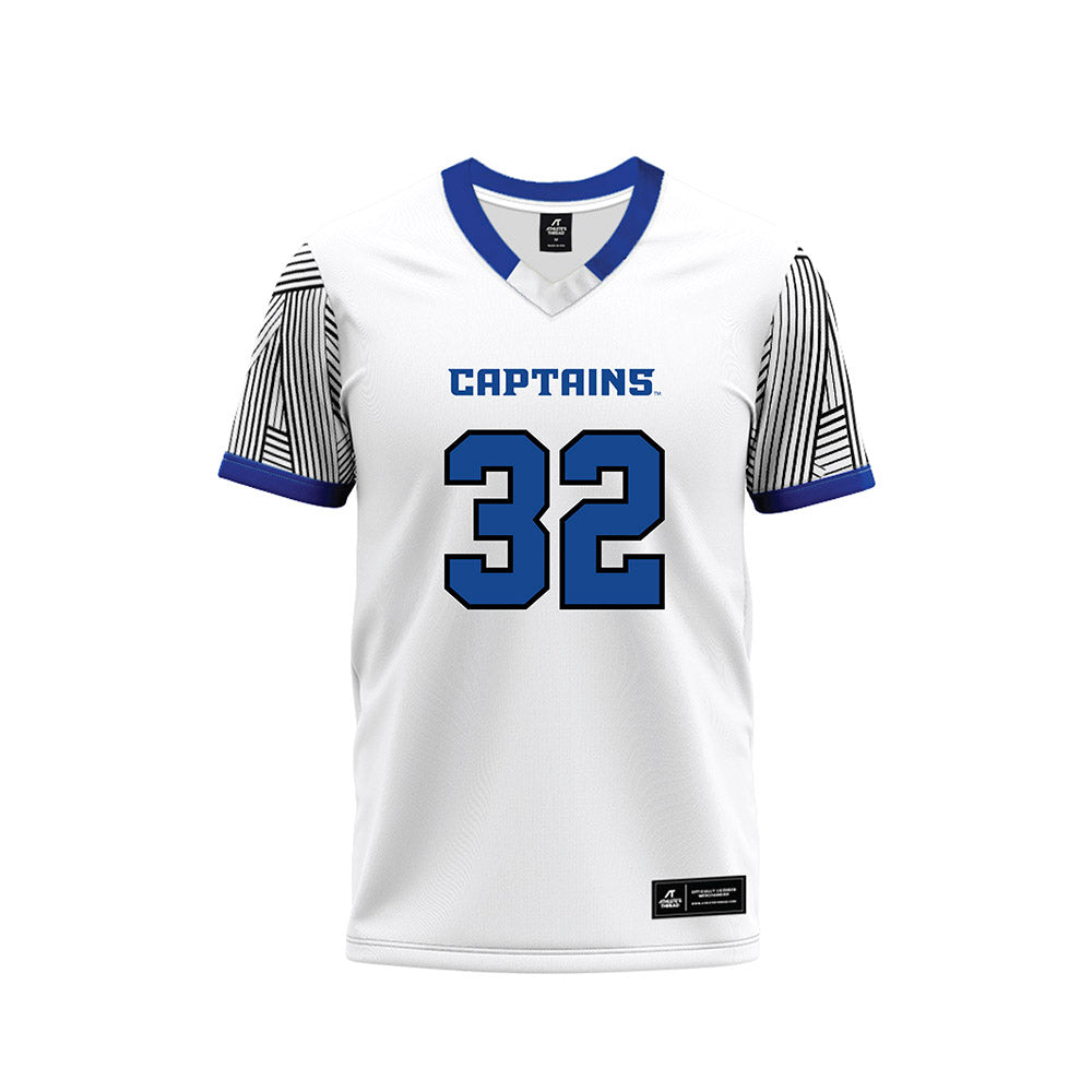 CNU - NCAA Football : Jordan Cokley - White Football Jersey-0