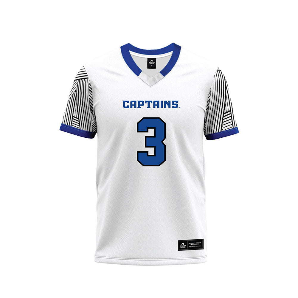 CNU - NCAA Football : Jayden Miller - White Football Jersey-0