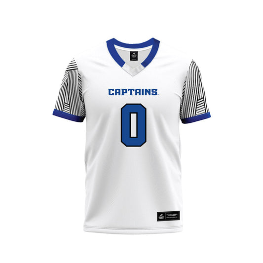 CNU - NCAA Football : Frankie D'AMICO - White Football Jersey-0