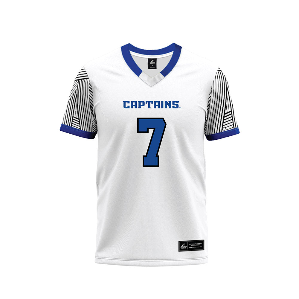 CNU - NCAA Football : Noah Cardenas - White Football Jersey-0