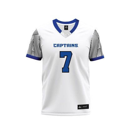 CNU - NCAA Football : Noah Cardenas - White Football Jersey-0
